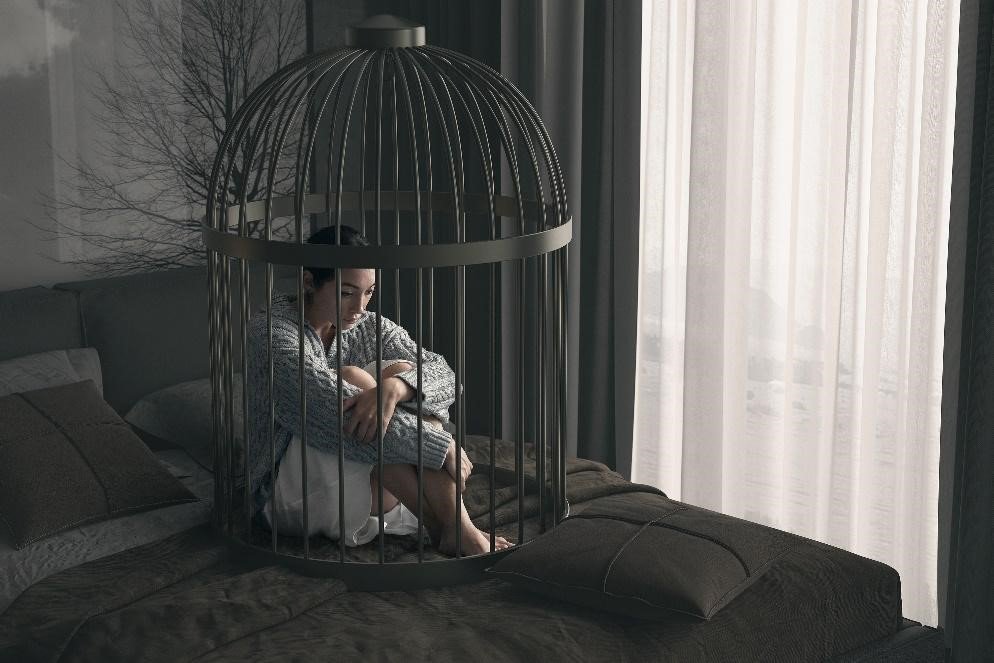 Rối loạn lo âu ảnh hưởng nhiều đến cuộc sống. Nguồn: freepik