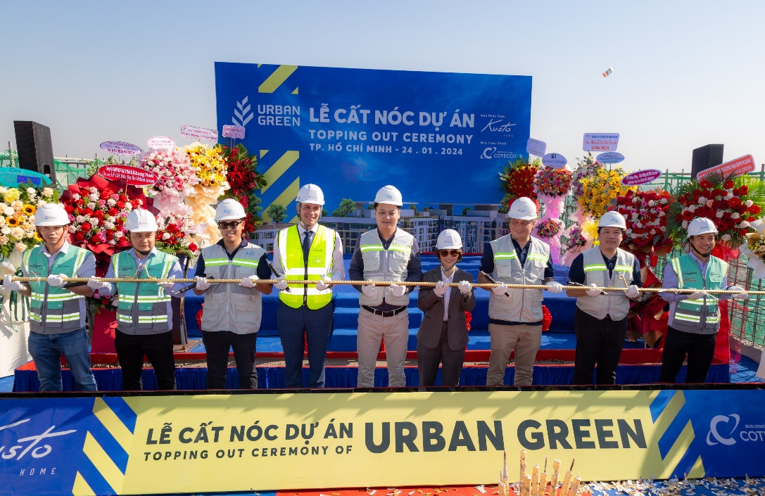 Lễ cất nóc dự án Urban Green tại thành phố Thủ Đức - 1