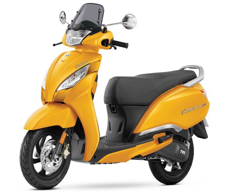 TVS Callisto 125 trình làng giá 32 triệu đồng, "đe dọa" vị thế Honda Lead - 1