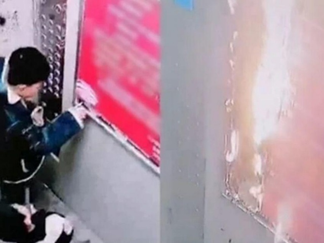 Bạn trẻ - Cuộc sống - Bé trai nghịch ngợm đốt lửa trong thang máy gây cháy, hành động sau đó của đứa trẻ khiến dư luận giận dữ