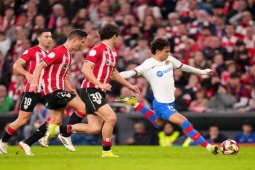 Bóng đá - Video bóng đá Athletic Bilbao - Barcelona: Rực lửa 6 bàn, ngược dòng mãn nhãn (Cúp nhà Vua)