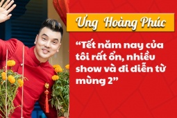 Ưng Hoàng Phúc: “Tết năm nay của tôi rất ổn, nhiều show và đi diễn từ mùng 2”