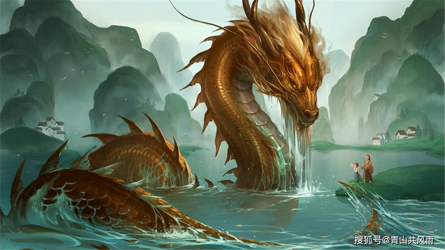 Rồng là sinh vật gắn bó, gần gũi của người nông dân (ảnh: Sohu)