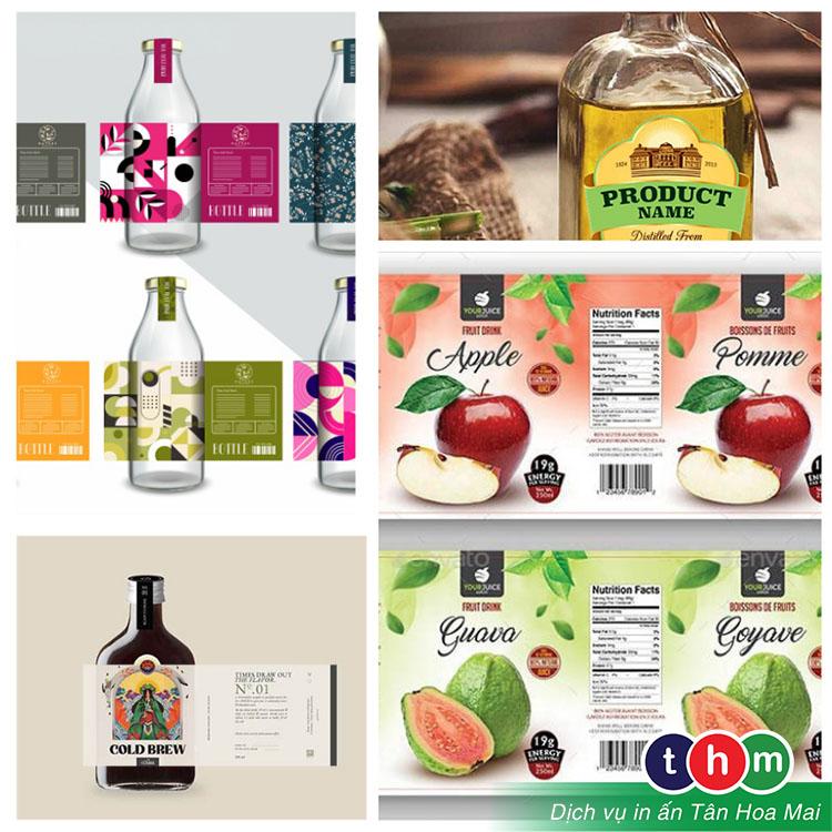 Đa dạng chất liệu dùng để in tem nhãn theo yêu cầu của khách hàng