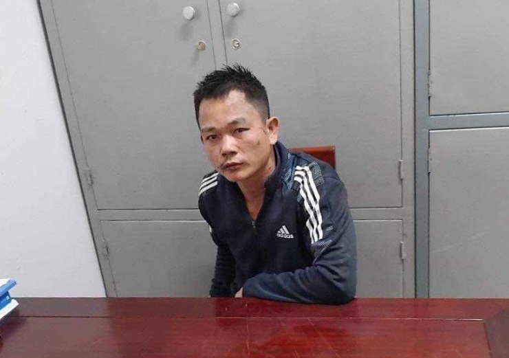 Nguyễn Đình Đông bị bắt giữ.