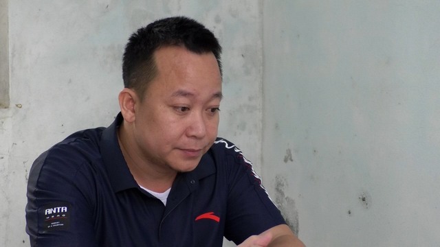 Trần Đình Quân bị Công an TP Đà Nẵng bắt giam vào ngày 25-1 (ảnh Công an cung cấp)