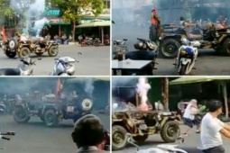 Pháp luật - Người đốt pháo bông gây náo loạn Trung tâm thương mại Rạch Sỏi bị bắt