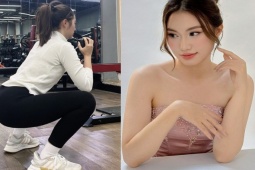 Hoa khôi sinh viên Việt Nam 19 tuổi cao 1m70, tập gym và bơi lội để có số đo 82-63-95 (cm)