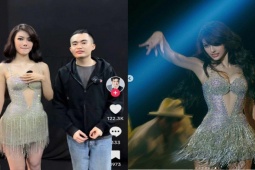 Thời trang - Mỹ nữ Quảng Nam từng nhờ bác sĩ "tăng size" vòng 1, nay lên clip phải vất vả che chắn