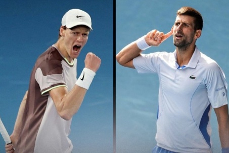 Djokovic bỏ nhỏ đỉnh cao, Sinner phản đòn đẳng cấp ở Australian Open