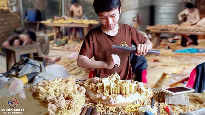 Ngắm bộ sưu tập điêu khắc gỗ tinh xảo của nghệ nhân Trần Phước Hoàng - 1