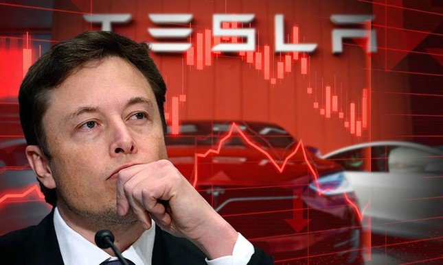 Dự báo tiêu cực về tình hình kinh doanh năm 2024 của CEO khiến cổ phiếu Tesla giảm mạnh.