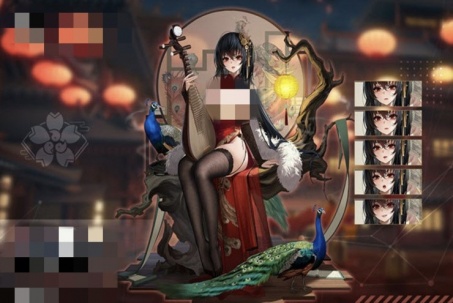 Màn cosplay nhân vật Defeng trong game Azur Lane