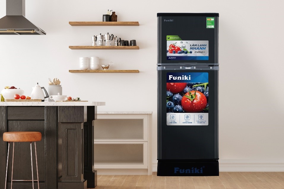 Với giá chỉ khoảng 4,2 triệu đồng, Funiki Inverter FRI-166ISU có dung tích 159L là khoản đầu tư xứng đáng nếu bạn đang tìm kiếm một chiếc tủ lạnh cho gia đình ít thành viên.