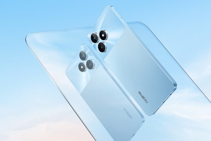 Ảnh render của Realme Note 50.