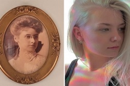 Bạn trẻ - Cuộc sống - Cô gái gây xôn xao khi giống bà cố đến kỳ lạ