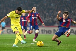 Bóng đá - Video bóng đá Barcelona - Villarreal: Hiệp hai "điên rồ", bù giờ nghiệt ngã (La Liga)