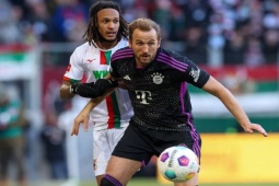 Bóng đá - Video bóng đá Augsburg - Bayern Munich: Harry Kane lập công, bàn thắng tới tấp (Bundesliga)