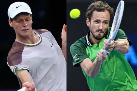 Trực tiếp tennis Sinner - Medvedev: Thắng set 5 quá thuyết phục (Chung kết Australian Open) (Kết thúc)