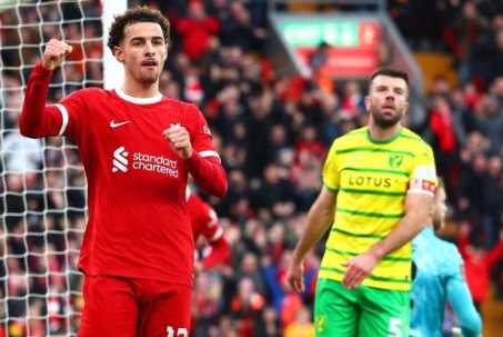 Trực tiếp bóng đá Liverpool - Norwich: Gravenberch ghi bàn cuối trận (FA Cup) (Hết giờ)