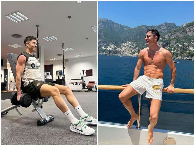 Danh thủ có vóc dáng đáng ngưỡng mộ.