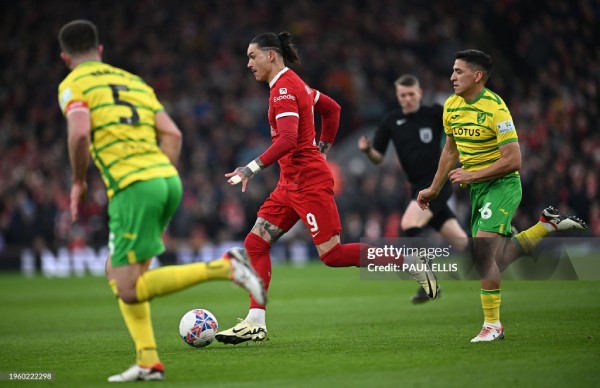 Trực tiếp bóng đá Liverpool - Norwich: Gravenberch ghi bàn cuối trận (FA Cup) (Hết giờ) - 1