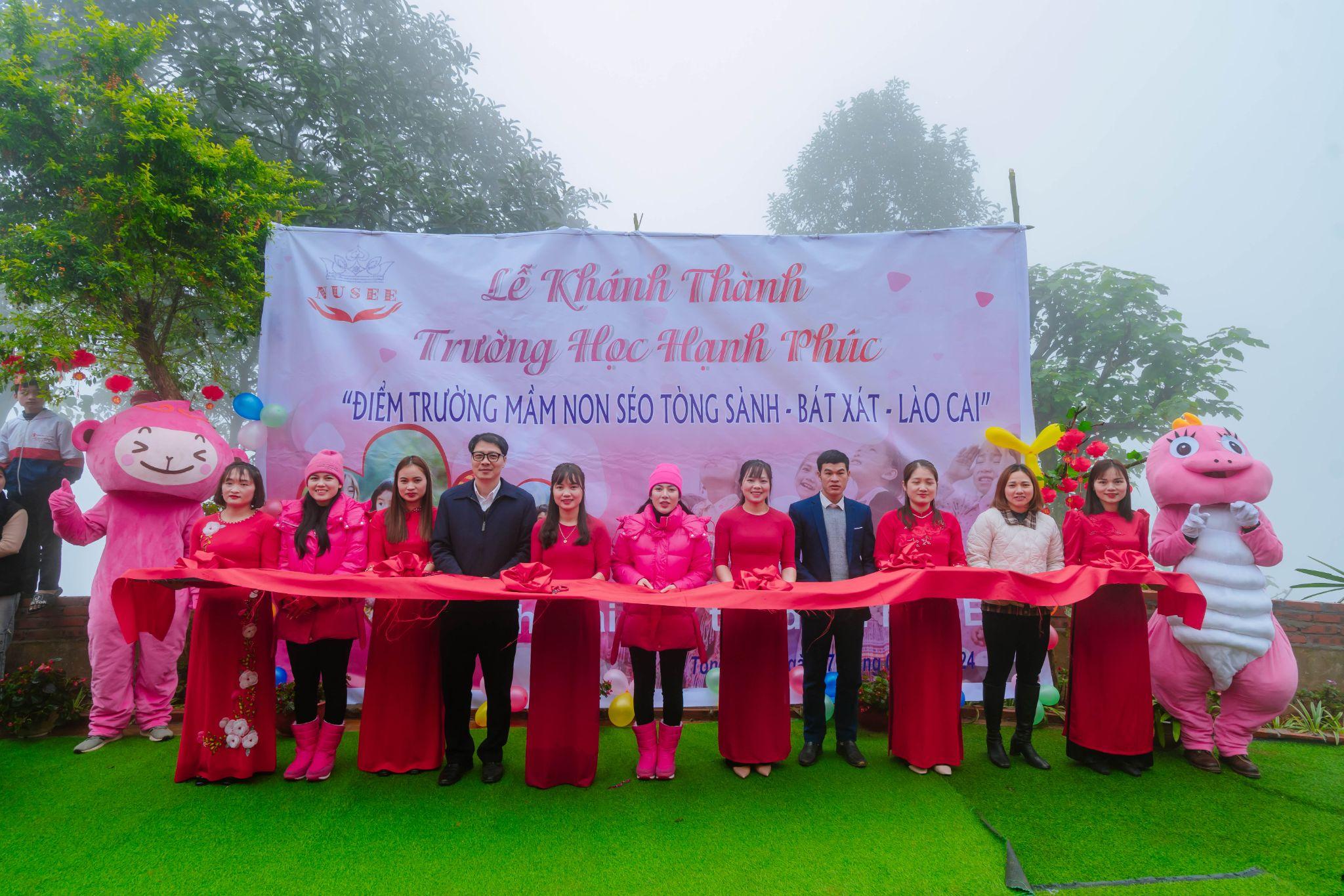 Lễ khánh thành “Trường học hạnh phúc” tại Lào Cai