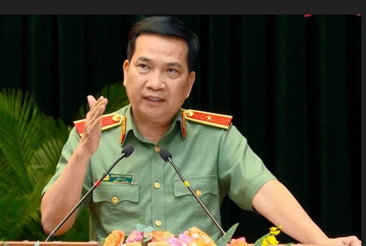 Thiếu tướng Nguyễn Sỹ Quang - Giám đốc Công an tỉnh Đồng Nai.