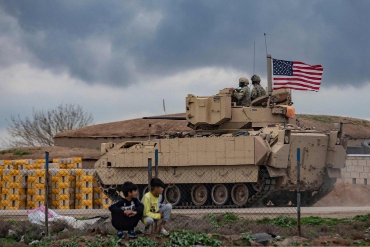 Khoảng 900 lính Mỹ ở Syria kể từ thời Tổng thống Mỹ Donald Trump. Ảnh: AFP