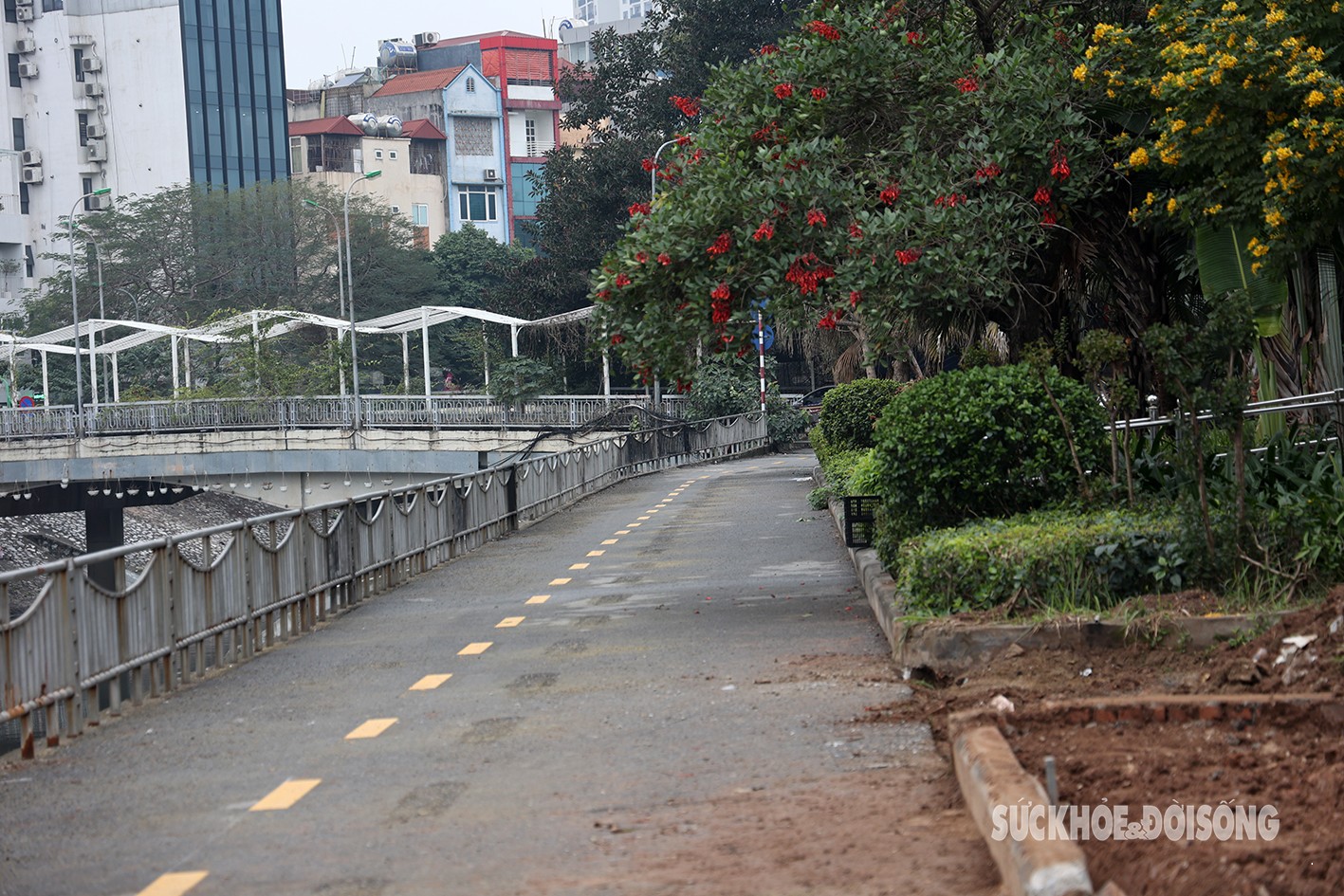 Người dân Thủ đô sẽ được đi xe đạp dọc sông Tô Lịch trên con đường riêng dịp Tết Giáp Thìn- Ảnh 8.