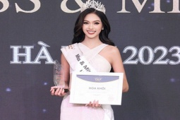 Thời trang - Hotgirl bóng chuyền cao 1m74 đăng quang hoa khôi Hà thành