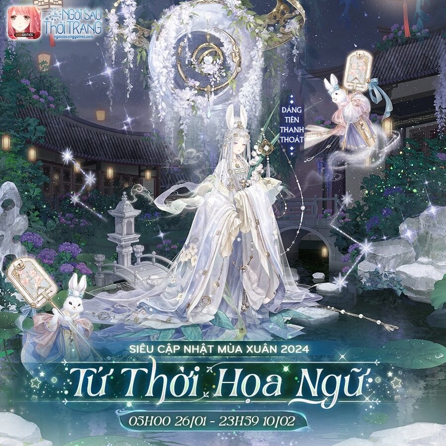 “Dáng Tiên Thanh Thoát” với tông màu dịu mát, xóa tan cái oi bức vốn có của mùa hè