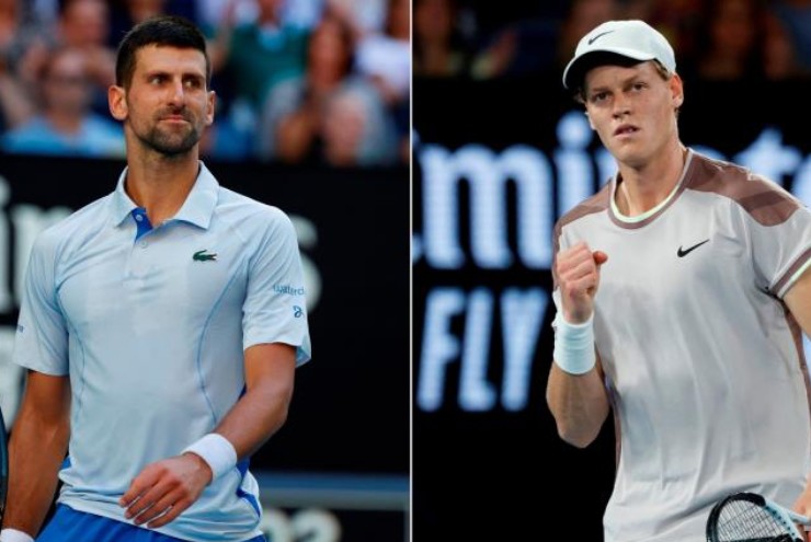 Trận bán kết Australian Open giữa Djokovic và Sinner đã trở thành trận bán kết đơn nam được xem nhiều nhất trong một thập kỷ trên ESPN