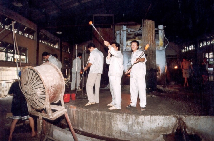 Công ty CP Bóng đèn Phích nước Rạng Đông tiền thân là nhà máy Bóng đèn phích nước Rạng Đông được xây dựng năm 1958. Đây là một trong 13 nhà máy đầu tiên được thành lập theo quyết định của Chính phủ. (Ảnh: Rạng Đông).