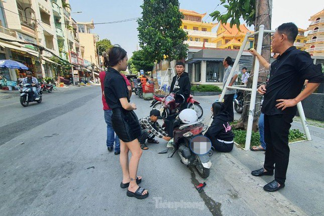 Khu vực xảy ra vụ việc. Ảnh: Hoàng Thuận.