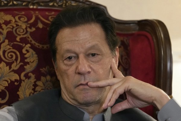 Cựu Thủ tướng Pakistan Imran Khan. Ảnh AP.