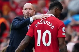 Phòng thay đồ MU nổi sóng vì Rashford: Ten Hag nhẹ tay với trò cưng?