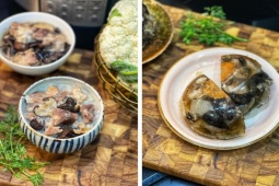 Công thức nấu thịt đông trong veo, đẹp mắt, chuẩn vị Tết
