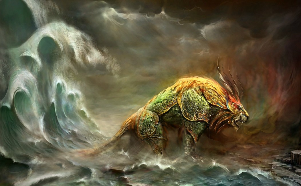 Nian là quái vật huyền thoại của Trung Quốc, được cho là có nguồn gốc từ biển sâu.