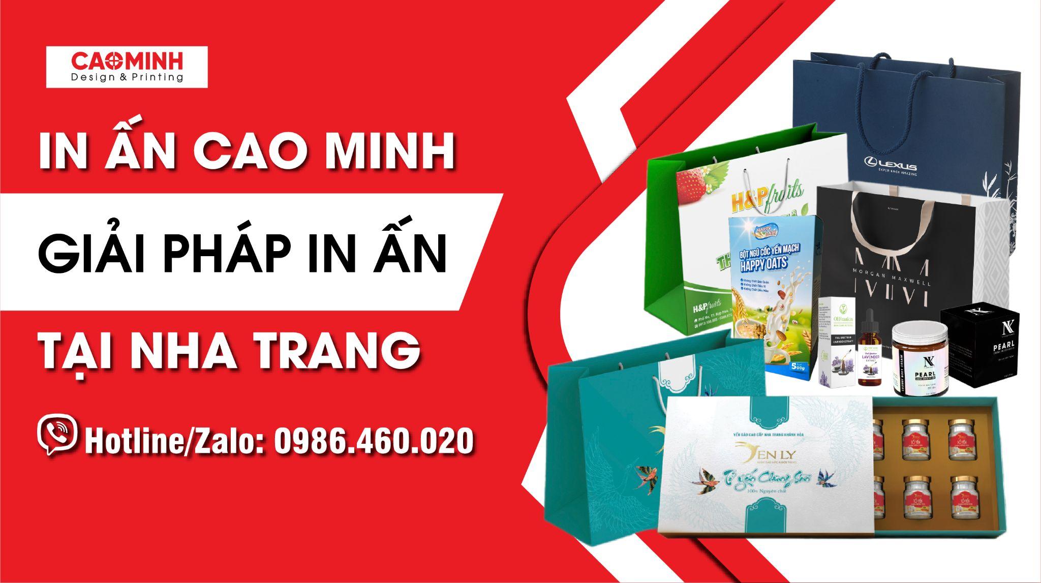 In Ấn Cao Minh - Giải pháp in ấn cho các doanh nghiệp tại Nha Trang - 1