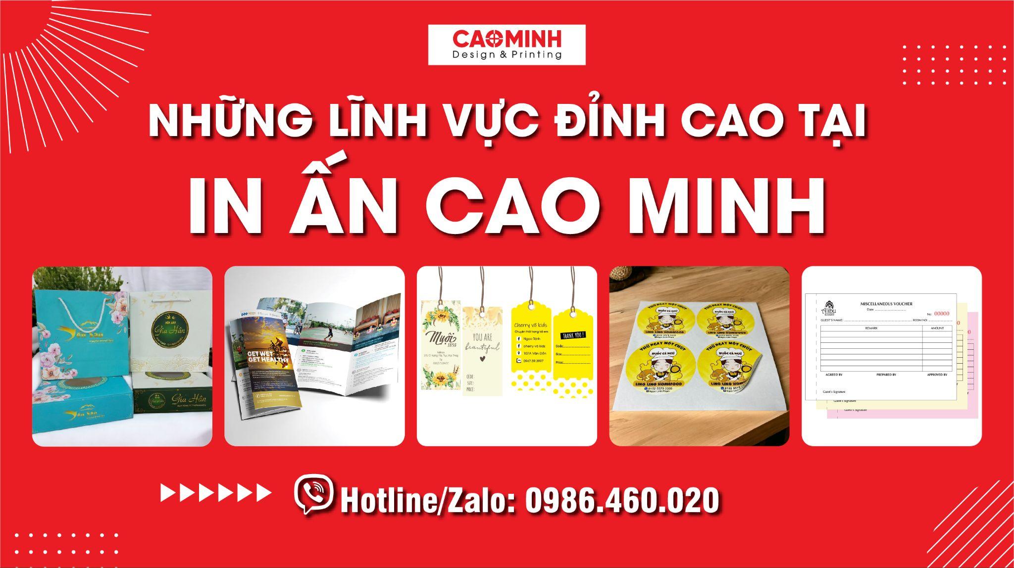 In Ấn Cao Minh - Giải pháp in ấn cho các doanh nghiệp tại Nha Trang - 3
