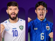 Bóng đá - Trực tiếp bóng đá Uzbekistan - Thái Lan: Theerathon, Supachai đá chính (Asian Cup)