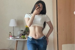 Làm đẹp - Chỉ tập ở nhà, gái xinh Hàn Quốc có đường cong nhìn là mê