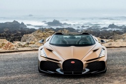 Ngắm xe - Siêu phẩm hypercar Bugatti W16 Mistral bản mui trần bắt đầu được sản xuất