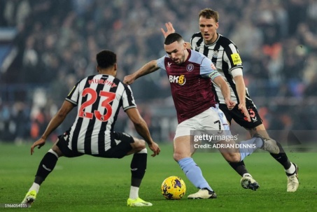 Video bóng đá Aston Villa - Newcastle: Hiệp 1 tan nát, người hùng bất ngờ (Ngoại hạng Anh)