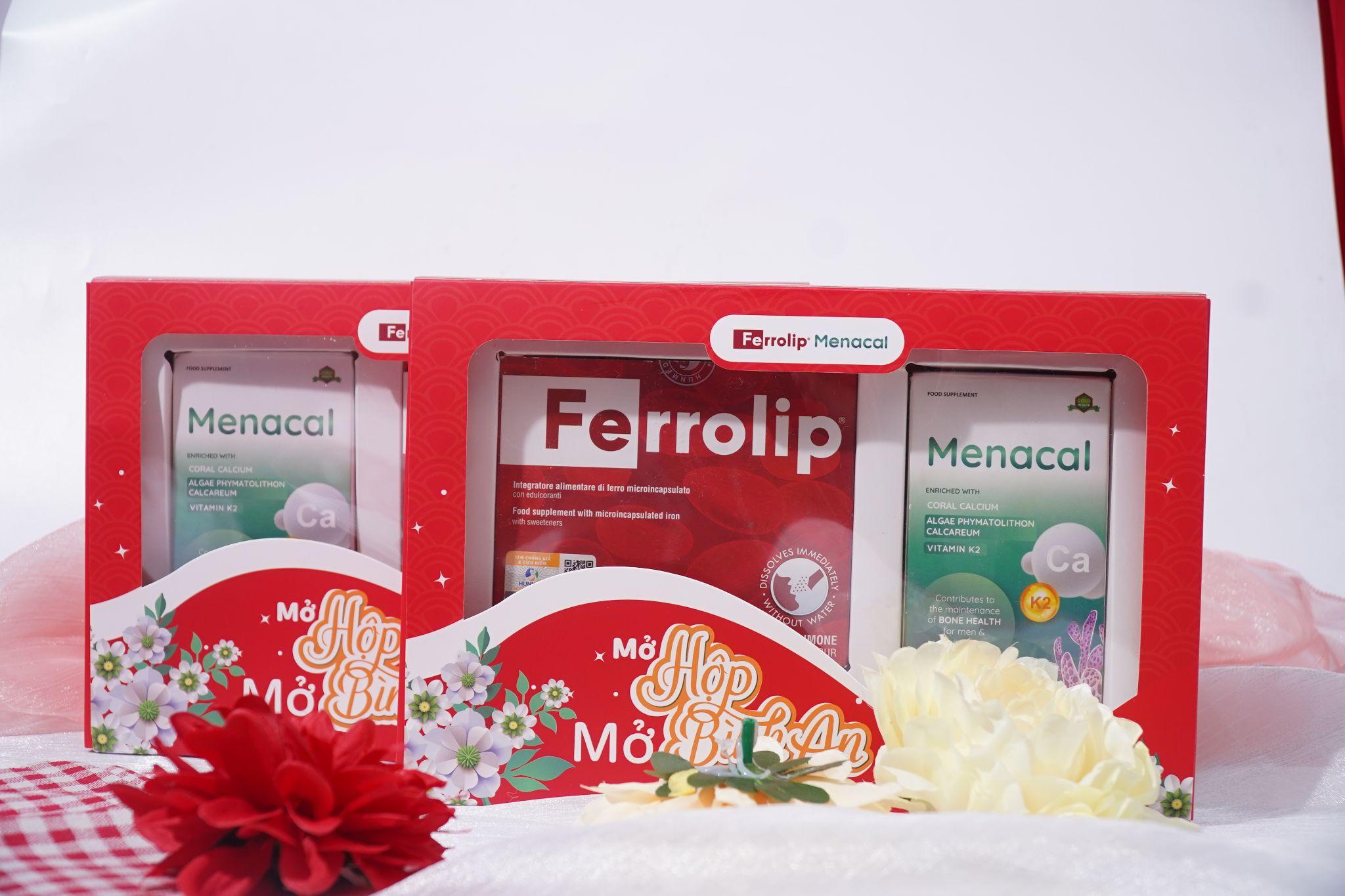 Tích điểm đổi quà Ferrolip và Menacal - Mua 4 tặng 1 hộp cùng loại - Tích càng nhiều, quà càng lớn - 3