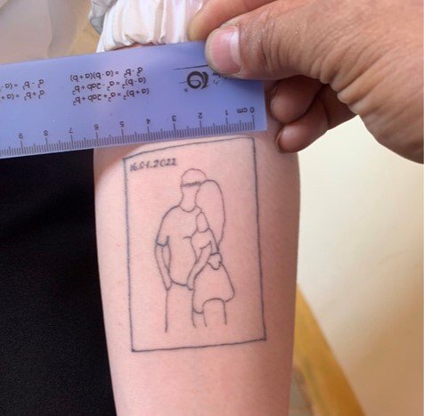 Thanh niên V.V.T. cố tình xăm hình trên tay để trốn nghĩa vụ quân sự