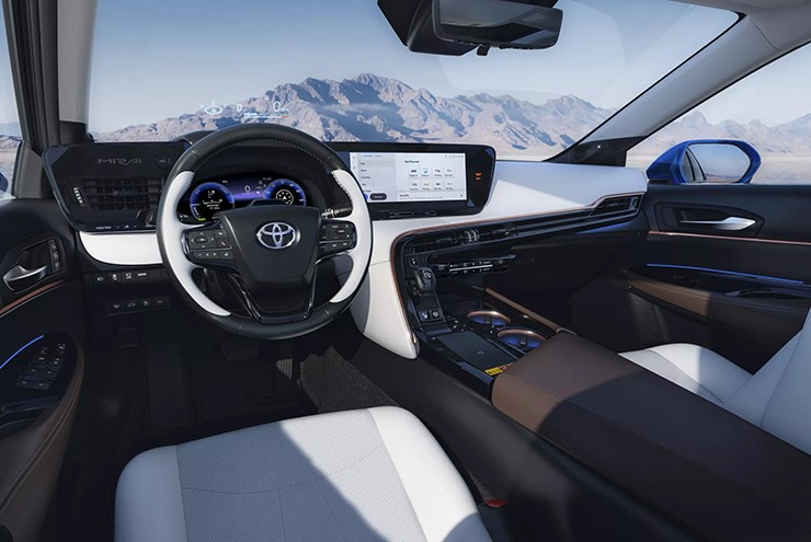Toyota ra mắt phiên bản nâng cấp dòng xe hydrogen có tên goi Mirai - 10