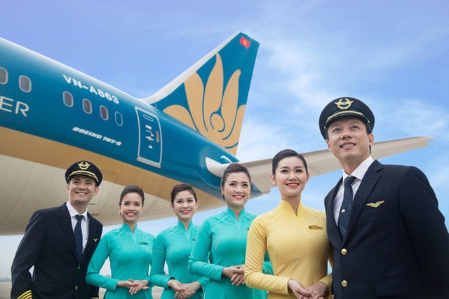Phi công và tiếp viên hàng không hãng Vietnam Airline (Ảnh: TL)