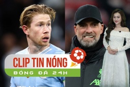 De Bruyne vượt thành tích của Rooney, Klopp cán mốc 200 trận thắng cùng Liverpool (Clip tin nóng Bóng đá 24H)